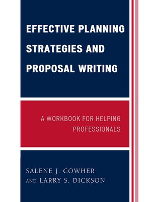 cover image of Effective Planning Strategies and Proposal Writing